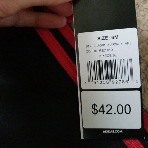 NWT Infant Adidas Track Suit Set - Picture 4 of 4